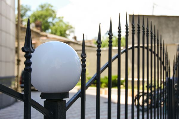 Courtyard Fence Installation