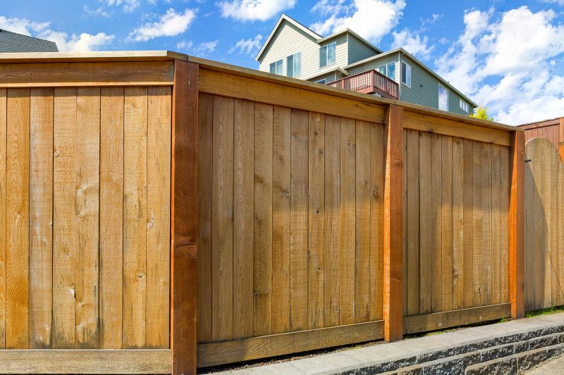 Wooden Fence with Gate