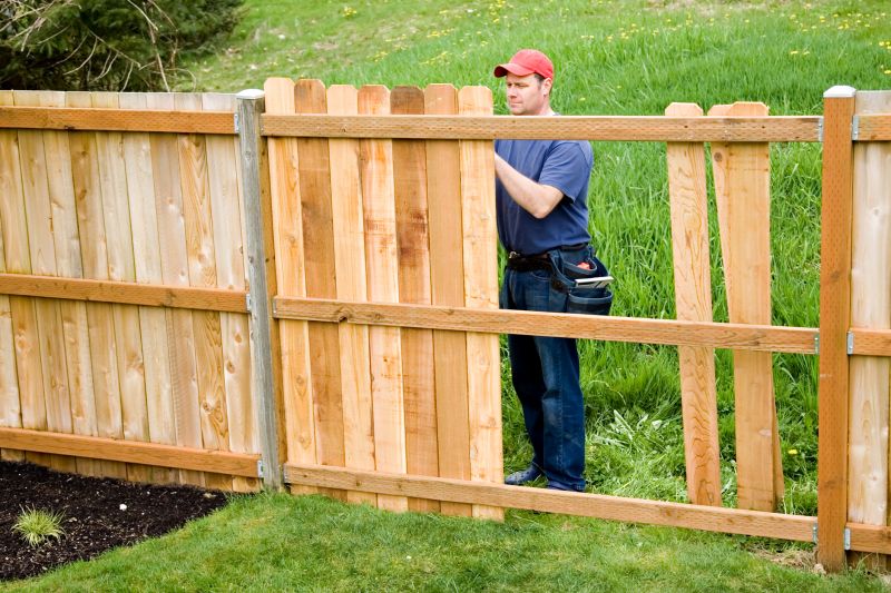 Spring Fence Repair