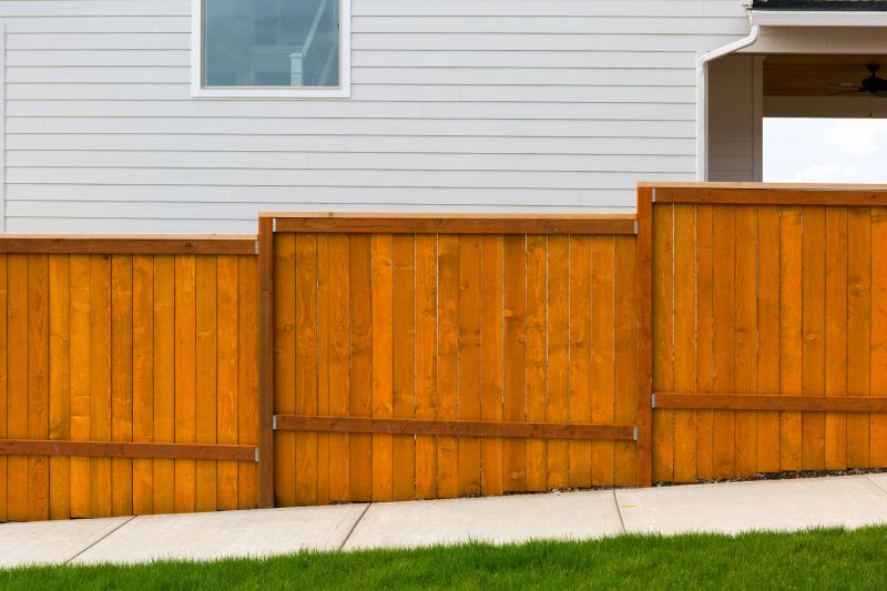 Residential Fence Construction